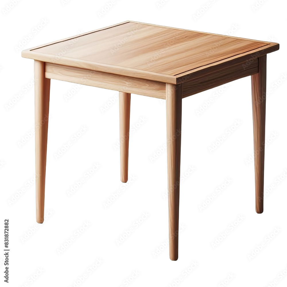 Table isolated on transparent background Table isolated on transparent background