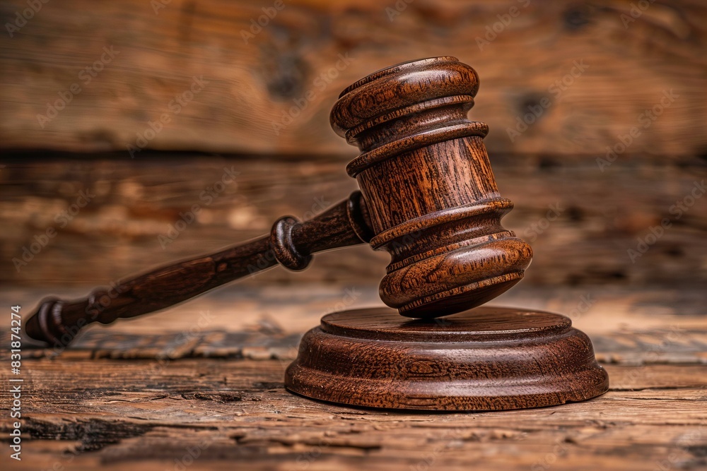 Close up of wooden crate on table