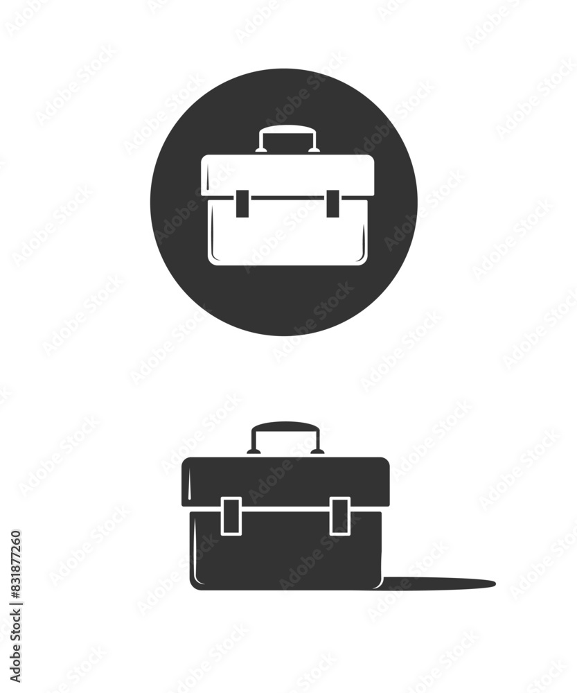 Builder tool box isolated Builder tool box isolated