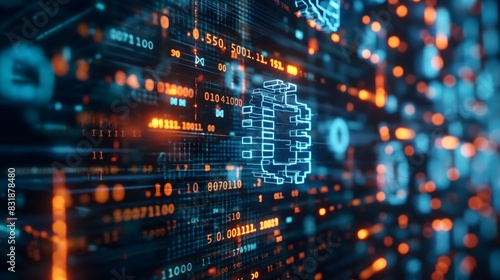 15. Picture AI-generated educational content providing in-depth insights into blockchain technology and cryptocurrency fundamentals.