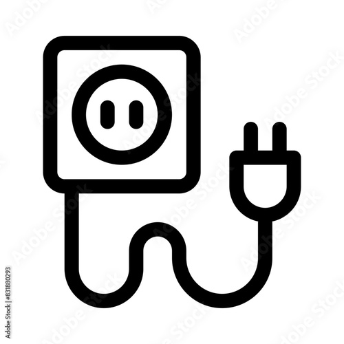 outlet line icon