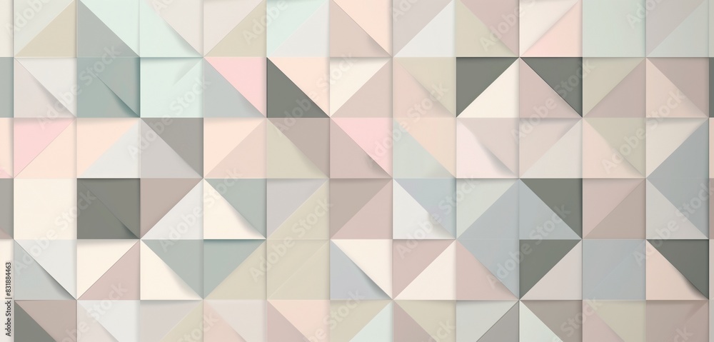 Minimalist geometric patterns in pastel shades for a stylish and contemporary wallpaper design ideal for bedrooms. Minimalist geometric patterns in pastel shades for a stylish and contemporary wallpaper design ideal for bedrooms.