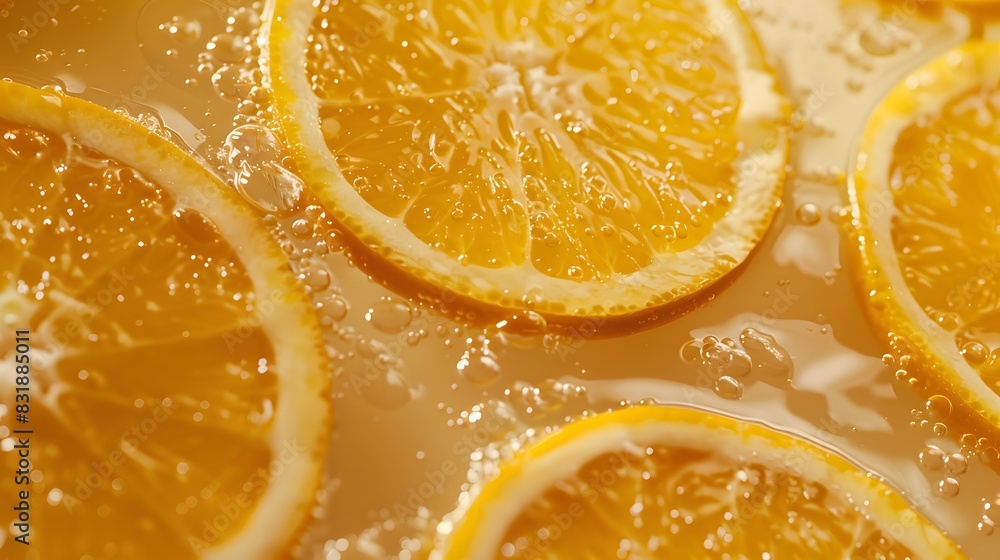 orange slices background orange slices background