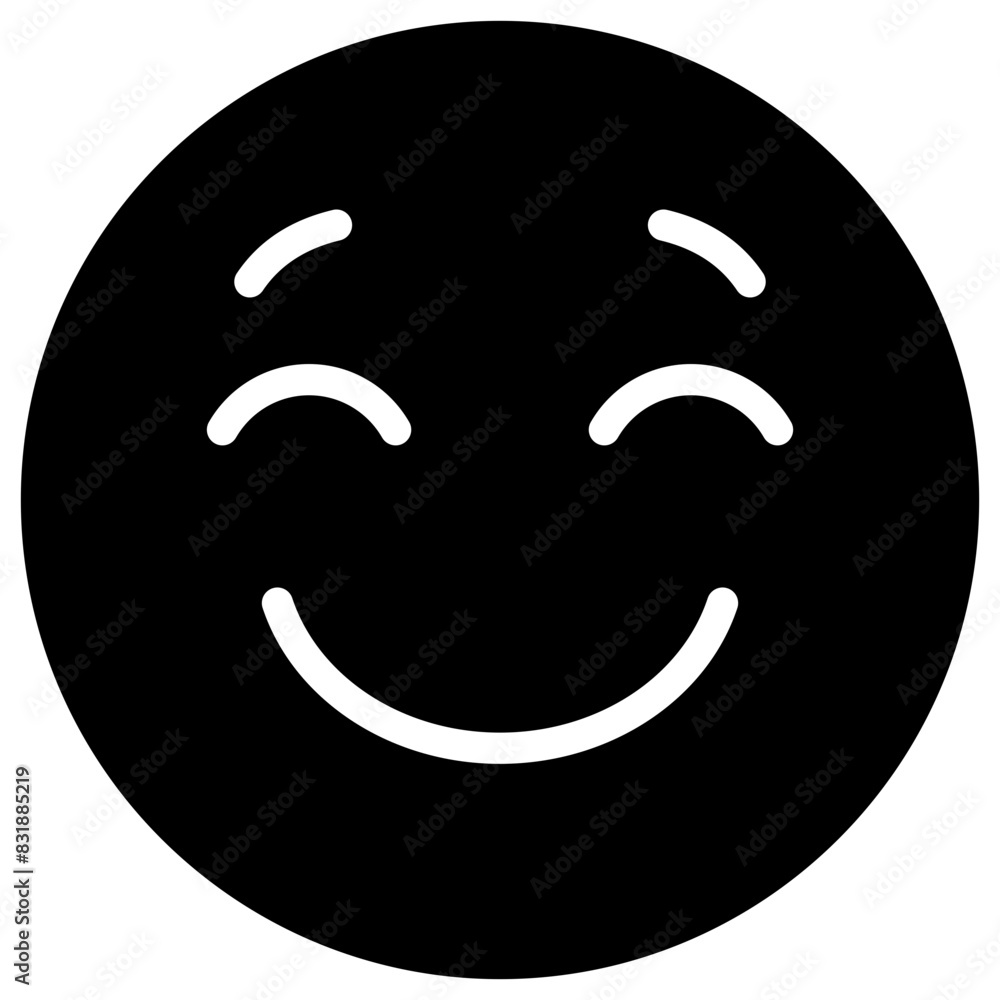smile solid icon smile solid icon