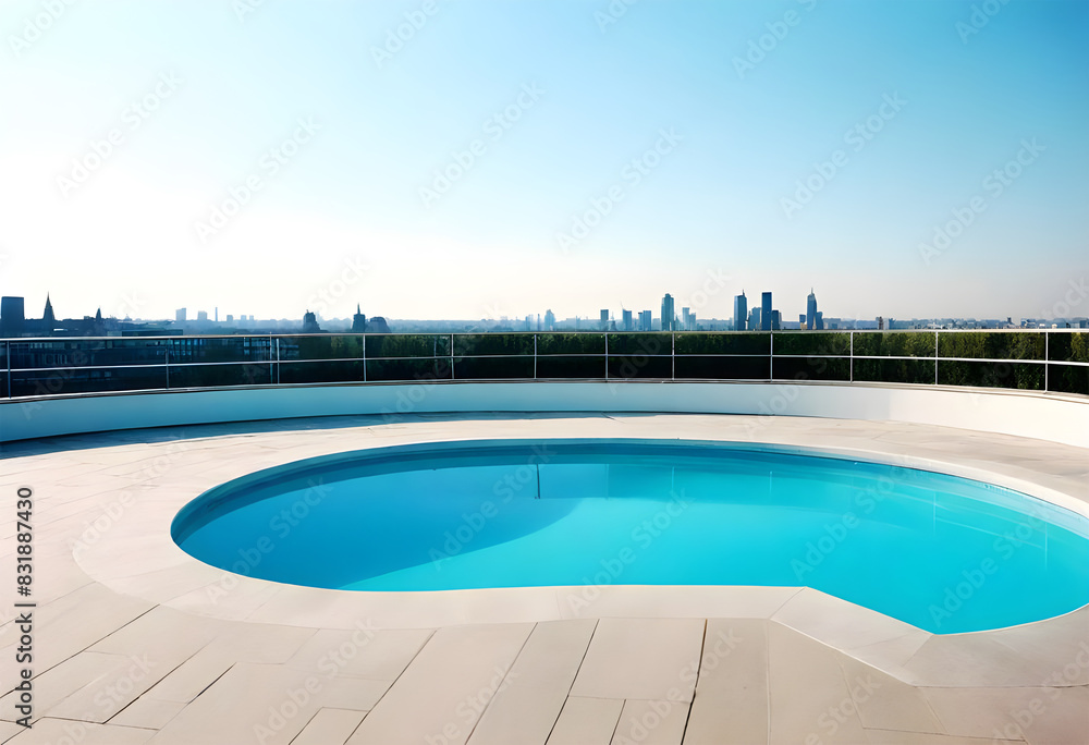 An empty terrace balcony on penthouse NY,Madrid,London with plants windows carpet Augmented reality mockup pattern frame An empty terrace balcony on penthouse NY,Madrid,London with plants windows carpet Augmented reality mockup pattern frame