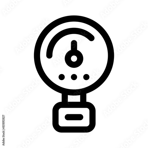 meter line icon
