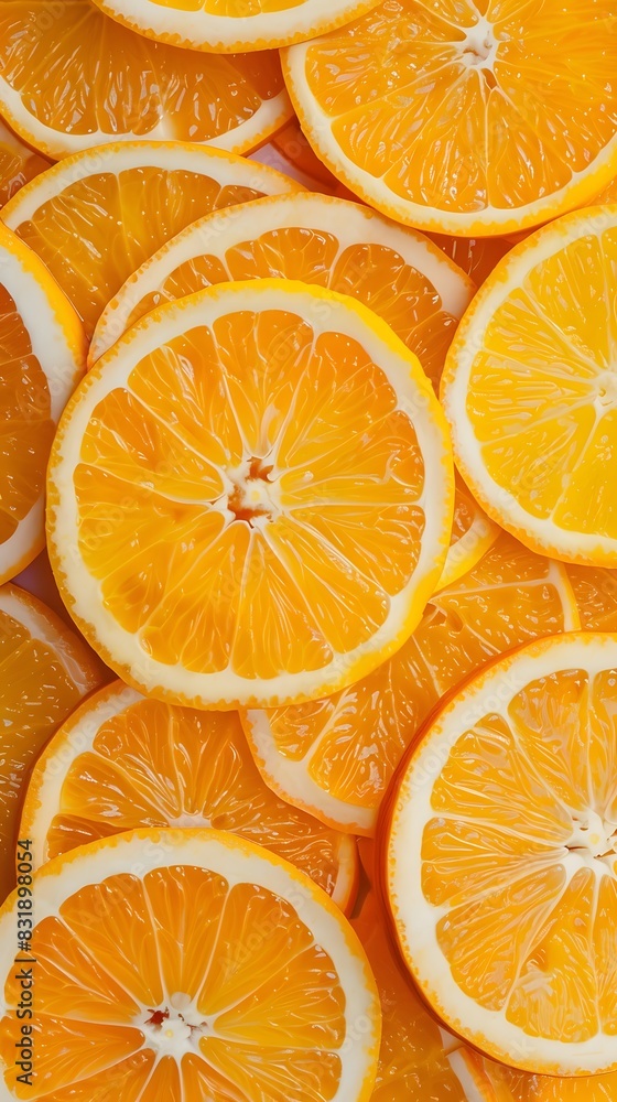 orange slices background orange slices background