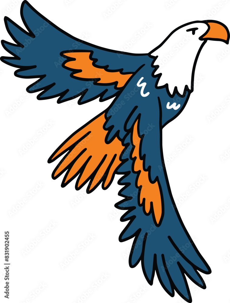 A bird with black beak and feet is flying in the air A bird with black beak and feet is flying in the air