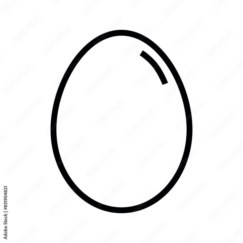 Egg and cracked egg Icon Egg and cracked egg Icon