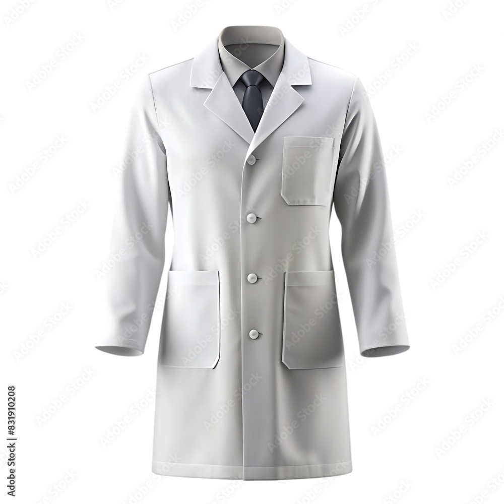 medical white coat mock up transparent background medical white coat mock up transparent background
