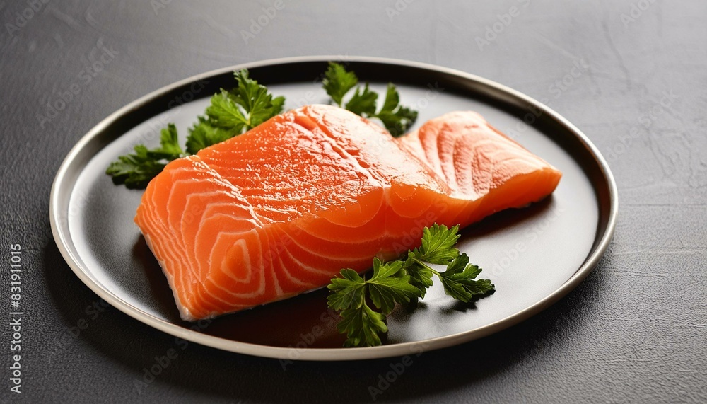 Herb-Infused Fresh Salmon Steak: A Culinary Masterpiece Herb-Infused Fresh Salmon Steak: A Culinary Masterpiece