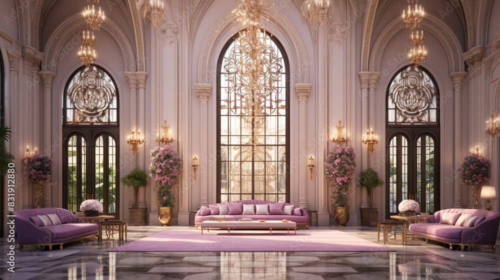 Obraz premium interior of building