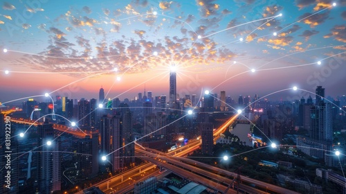Connect to the city's cutting-edge wireless network.