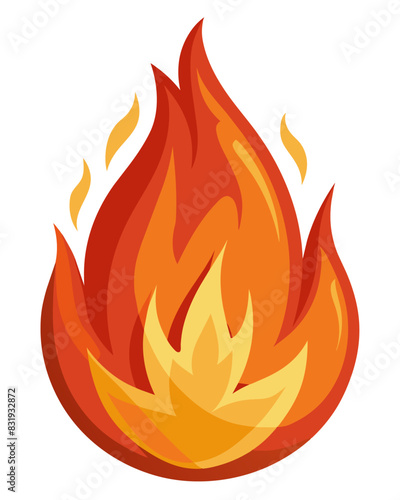 Fire symbolizes energy, heat, passion, intensity, danger, warmth, and combustion