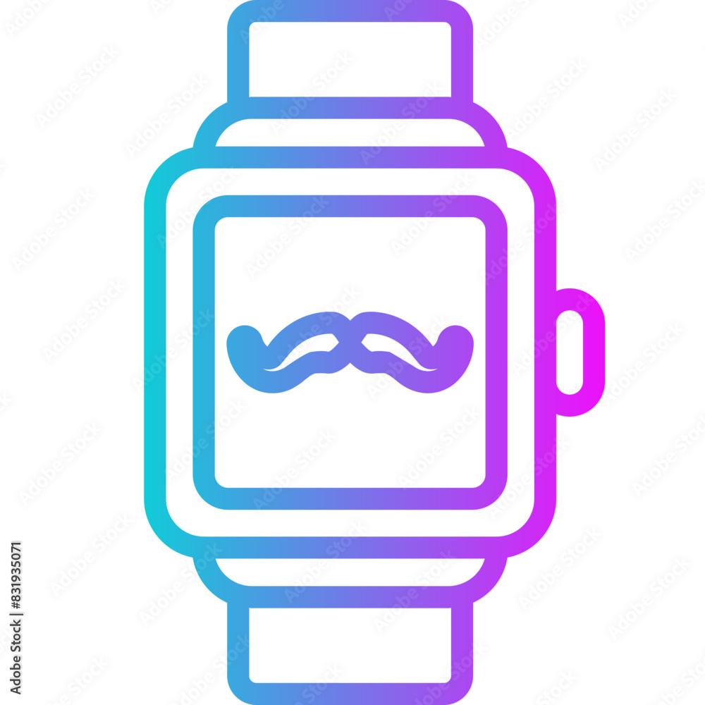 Watch Gradient Icon