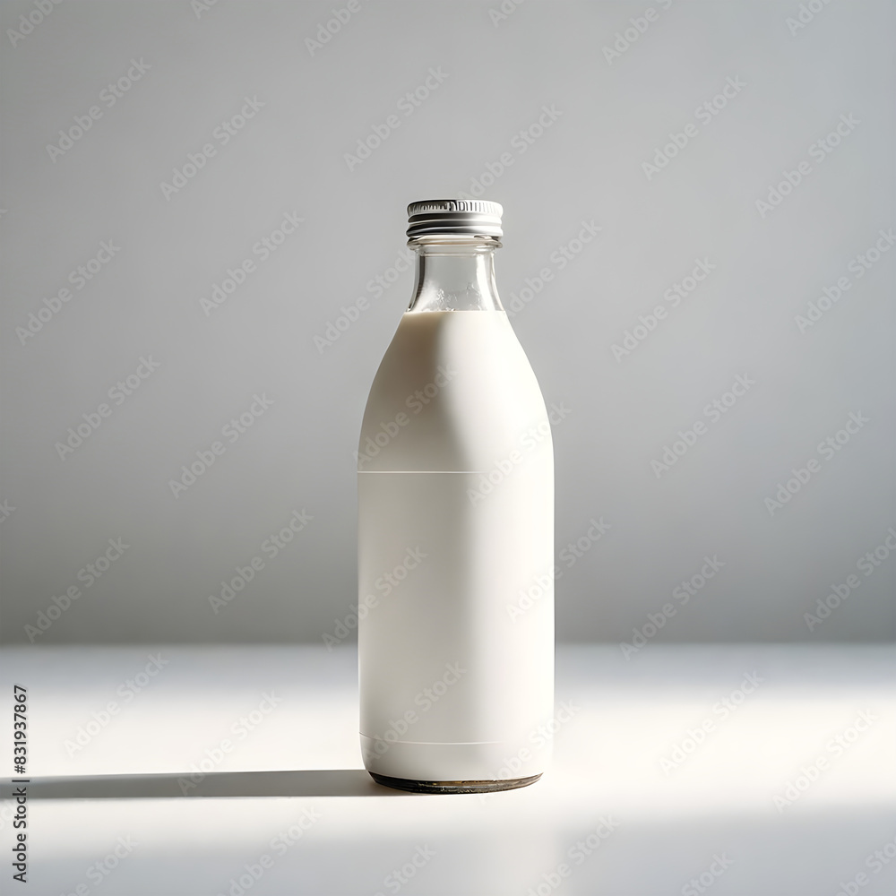 A bottle mockup for print your art A bottle mockup for print your art