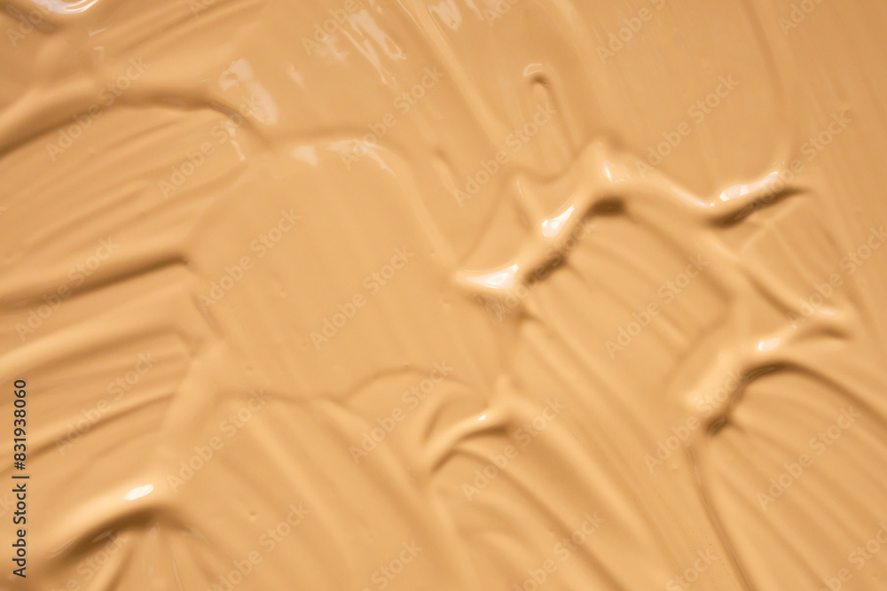 Fototapeta premium liquid foundation makeup cream texture background