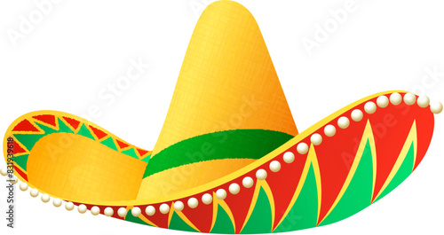 Mexican mariachi hat