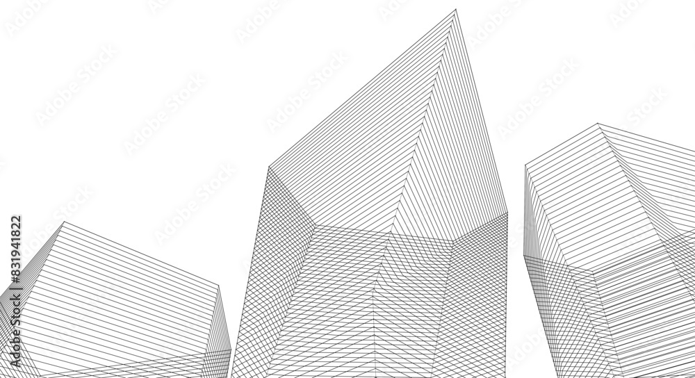 abstract architecture 3d illustration background
abstract architecture 3d illustration background
