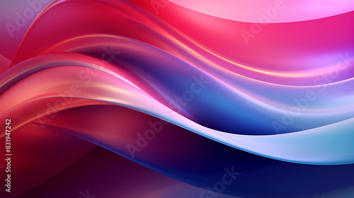 abstrct background with smooth shapes with 4k Quality