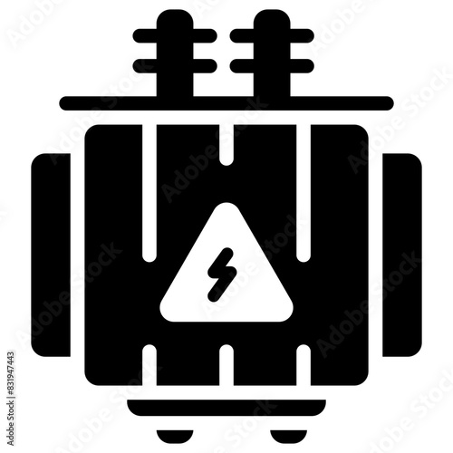 transformers solid icon