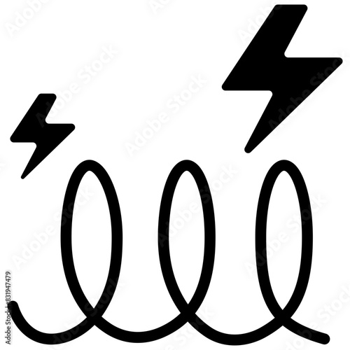 coil solid icon