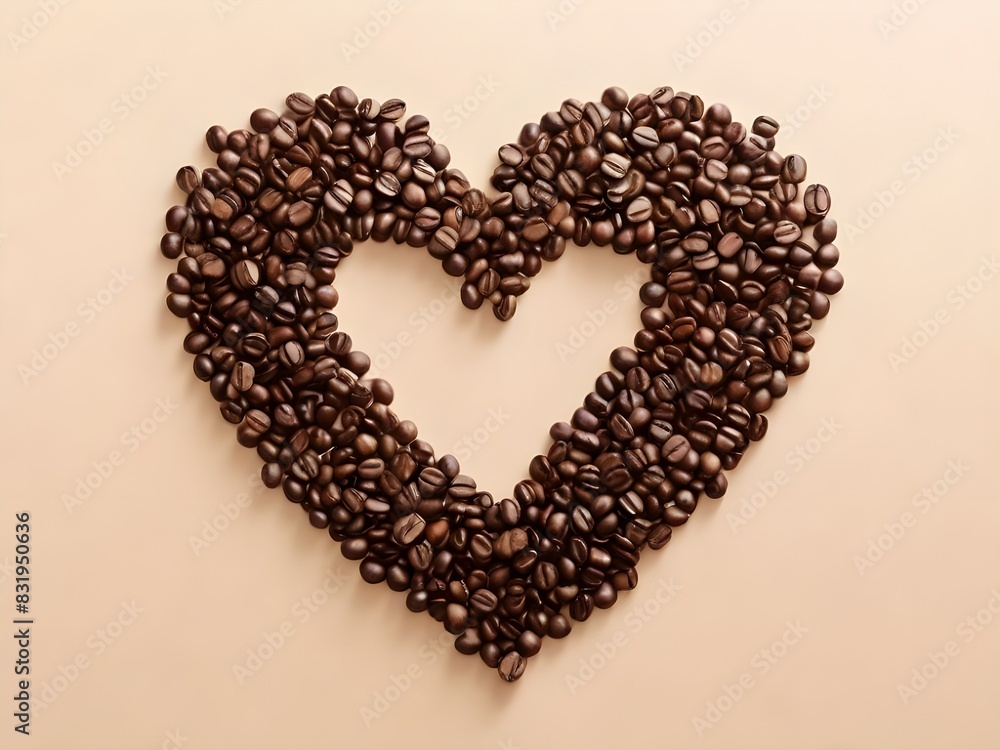 Coffee Beans Make A Heart Generative Ai Coffee Beans Make A Heart Generative Ai