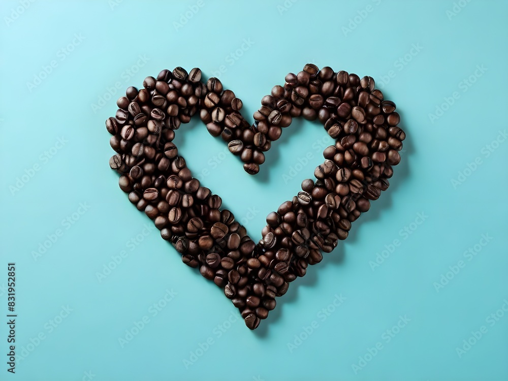Coffee Beans Make A Heart Generative Ai Coffee Beans Make A Heart Generative Ai