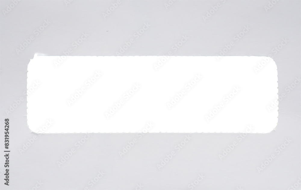 paper hole isolated on white background paper hole isolated on white background