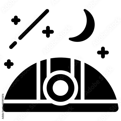 observatory solid icon