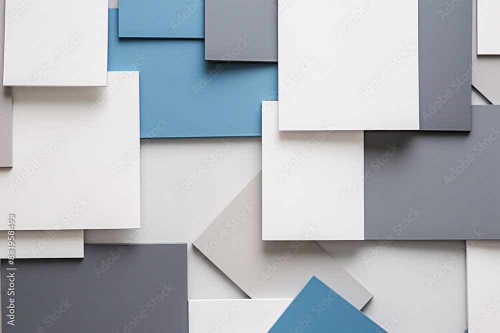 Sophisticated white background featuring overlapping gray and blue rectangles, conveying a modern and efficient corporate identity Sophisticated white background featuring overlapping gray and blue rectangles, conveying a modern and efficient corporate identity