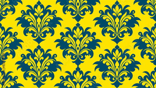 Floral seamless pattern for vibrant backgrounds and textiles
