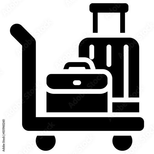 bellhop solid icon