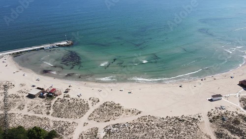 Wallpaper Mural Amazing Aerial view of Arkutino beach, Burgas Region, Bulgaria  Torontodigital.ca