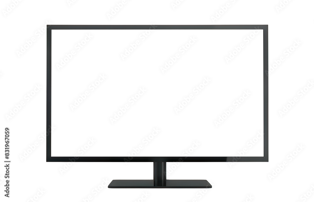 Black border digital screen display, cut out Black border digital screen display, cut out