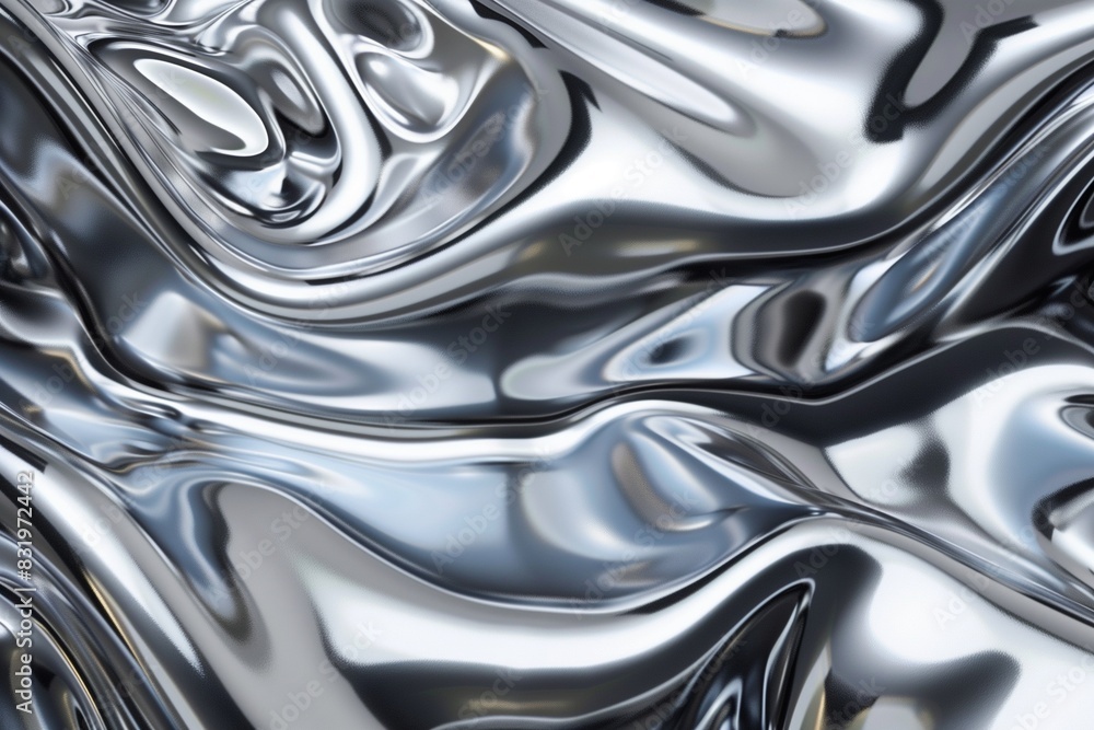 abstract silver liquid metal background abstract silver liquid metal background