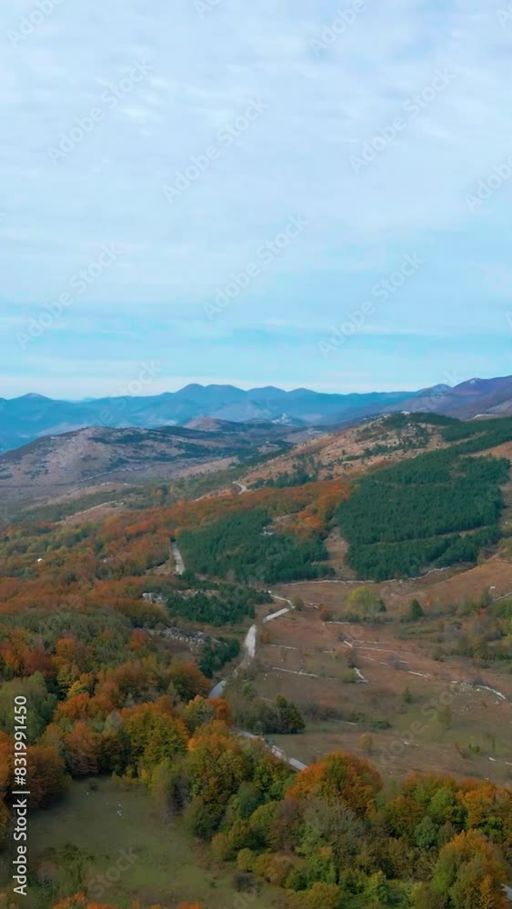 Aerial view of beautiful Croatia landscape Aerial view of beautiful Croatia landscape