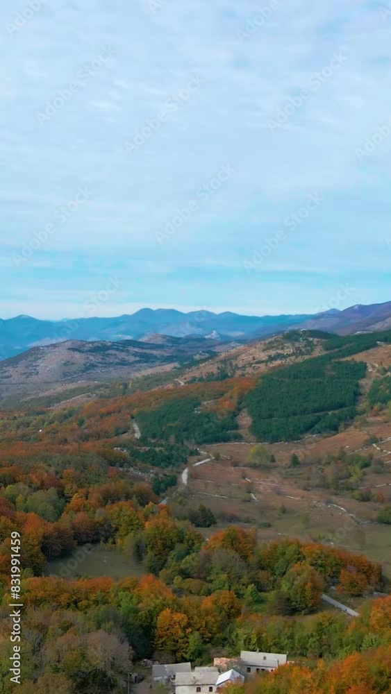 Aerial view of beautiful Croatia landscape Aerial view of beautiful Croatia landscape