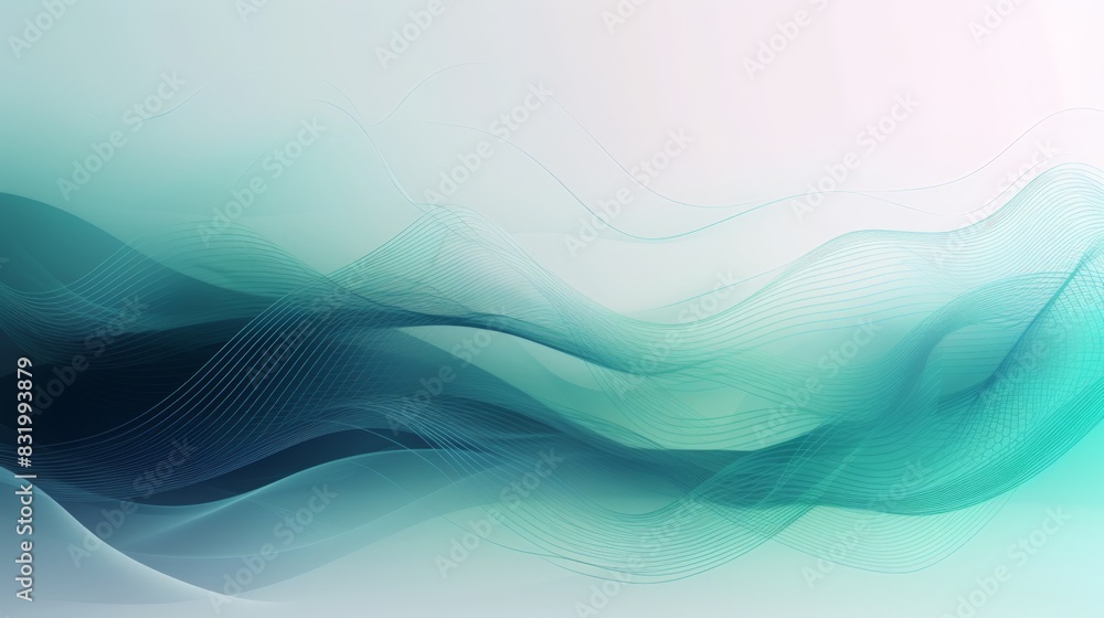 Fototapeta premium Innovative Momentum: Gradient Business Background with Connectivity