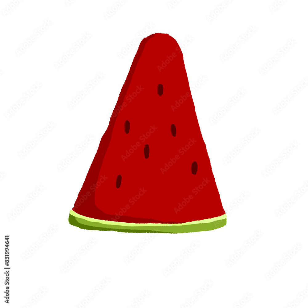 watermelon isolated on white background watermelon isolated on white background