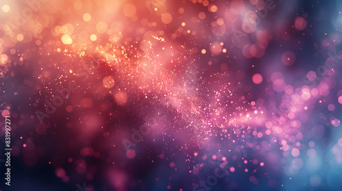 An abstract background with a dreamy blur effect. Use soft, out-of-focus shapes and gentle color transitions to create a soothing, ethereal atmosphere that feels otherworldly and serene. photo
