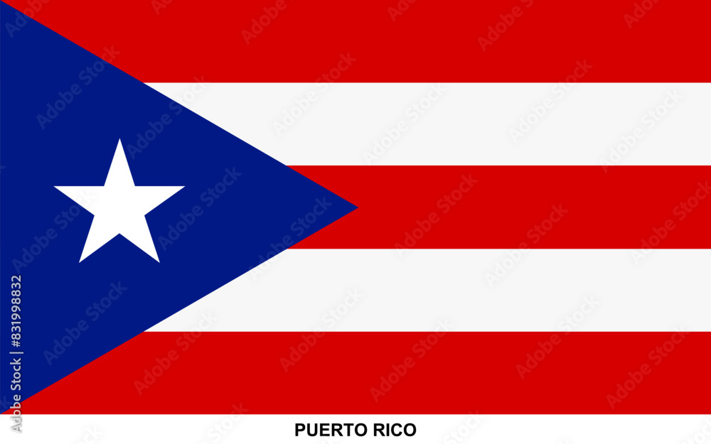 Flag of PUERTO RICO, PUERTO RICO national flag Flag of PUERTO RICO, PUERTO RICO national flag