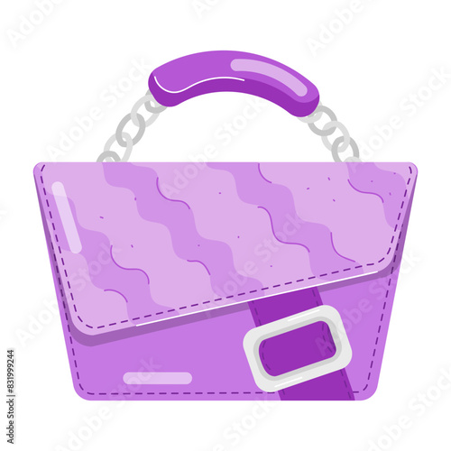 Stylish Ladies Bags Flat Stickers