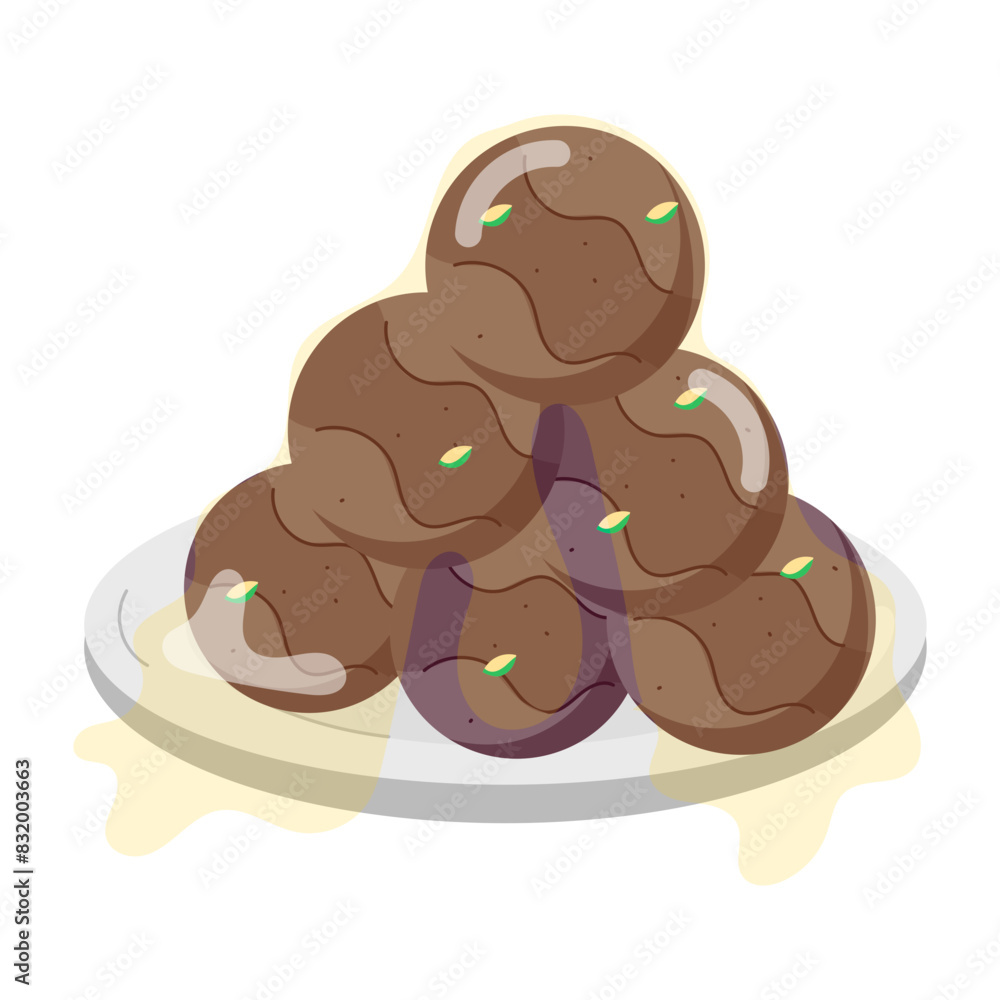 Indian Celebration Flat Stickers Indian Celebration Flat Stickers