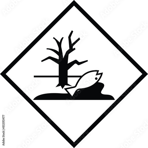 Hazardous to the aquatic environment sign