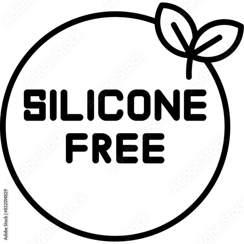 Silicone Free Icon