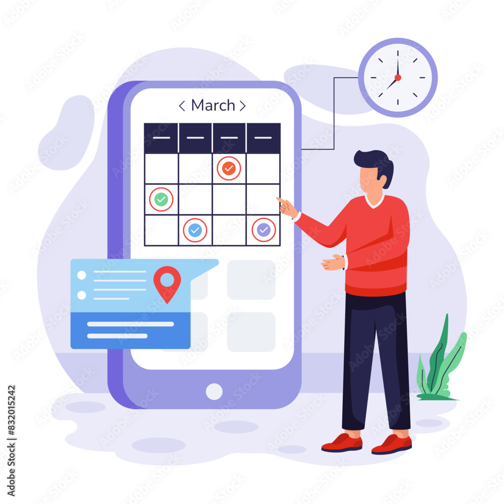 Appointment Booking Flat Illustrations
Appointment Booking Flat Illustrations