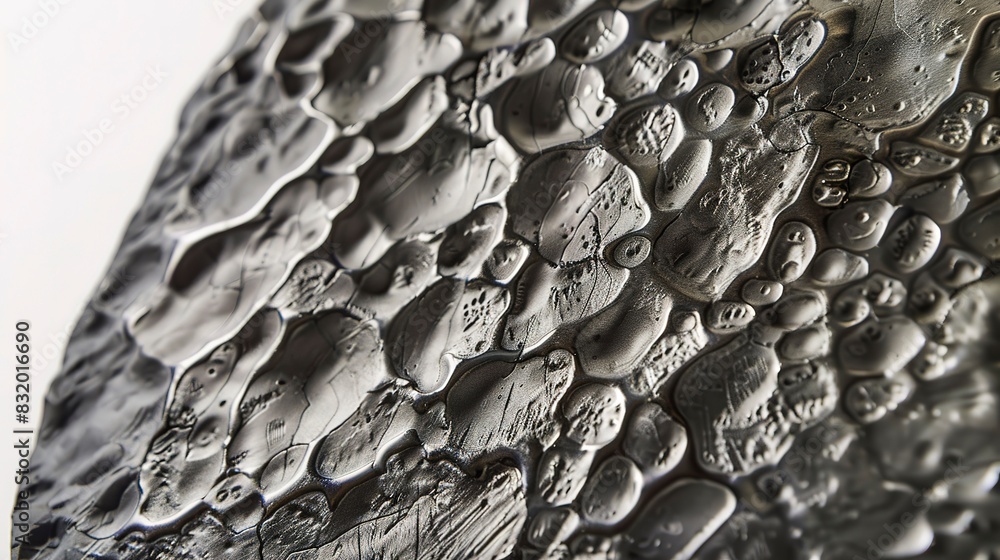 Close-up on the textured surface of a space shuttle tile, intense focus on material resilience and color. Close-up on the textured surface of a space shuttle tile, intense focus on material resilience and color.