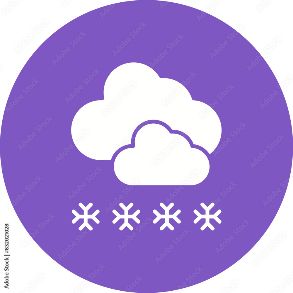 Snowfall Icon Snowfall Icon