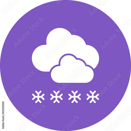 Snowfall Icon photo